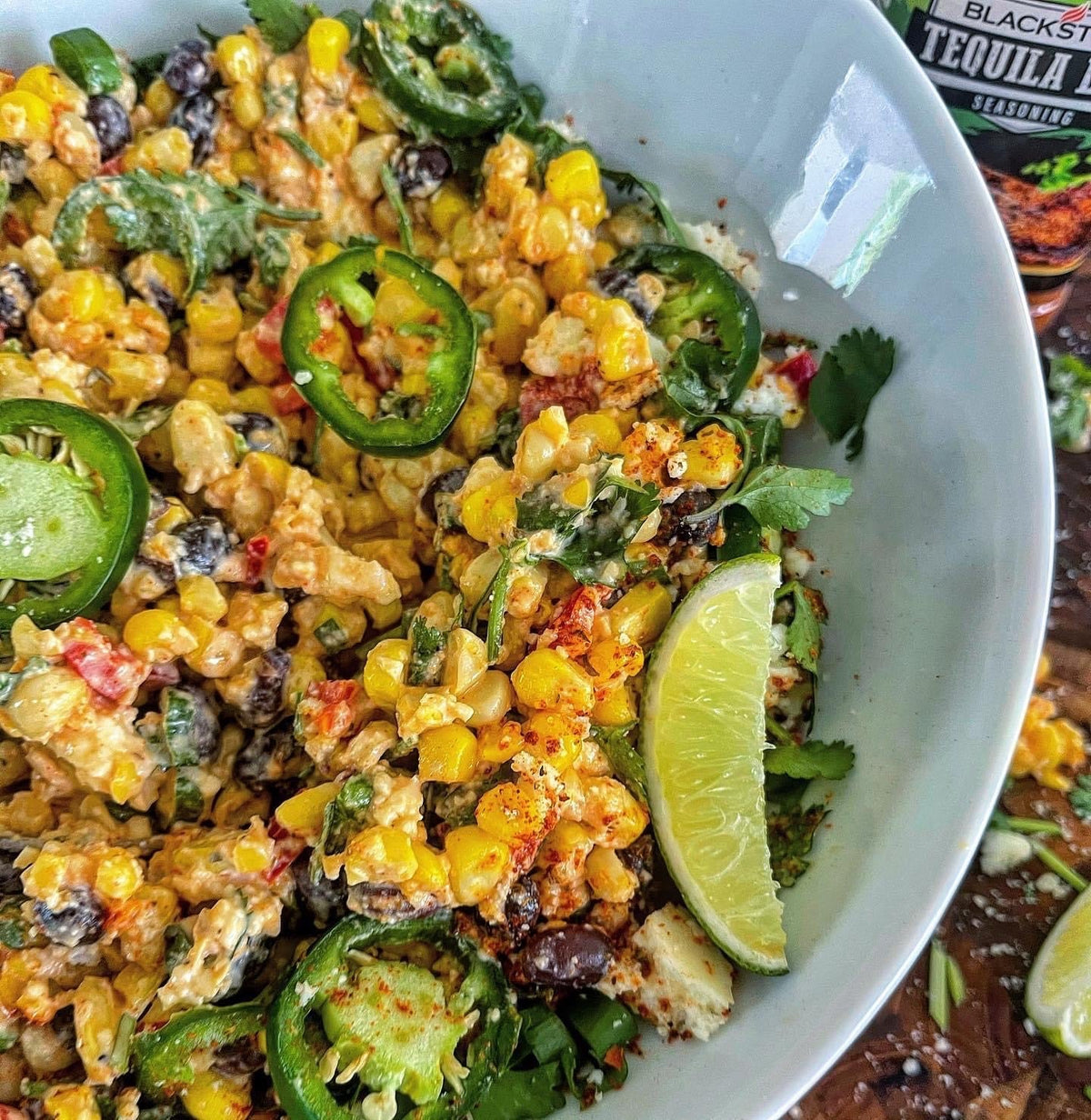 Tequila Lime Corn Salad - Blackstone Products