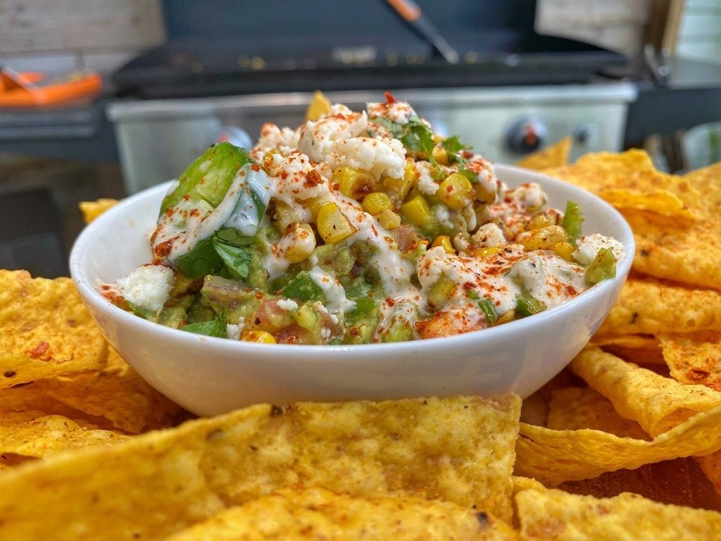 Tequila Lime Roasted Corn Guacamole - Blackstone Products
