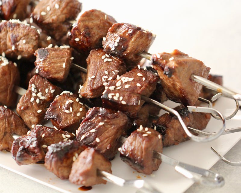 Teriyaki Beef Kabobs - Blackstone Products