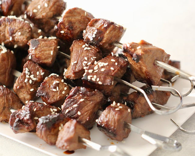 Teriyaki Beef Kabobs - Blackstone Products