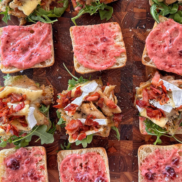 Thanksgiving Leftover Bacon & Brie Melts - Blackstone Products