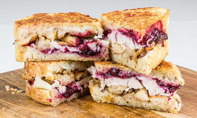 Thanksgiving Leftovers Grilled Cheese Sandwich - Blackstone Products