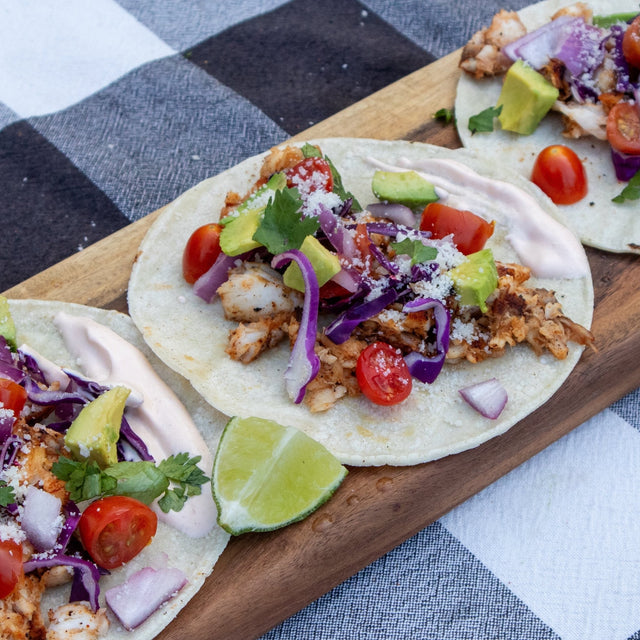 Tilapia Fish Tacos - Blackstone Products
