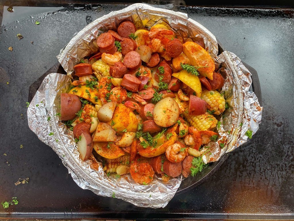 Todd's Cajun Style Shrimp Steam - Blackstone Products