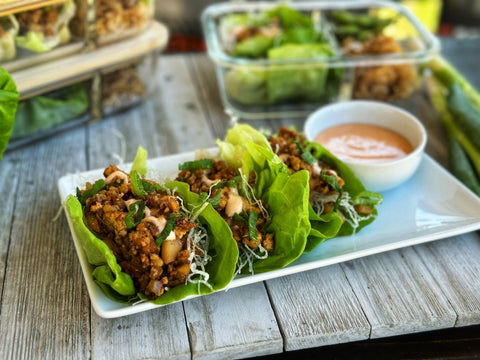 Tofu Lettuce Wraps