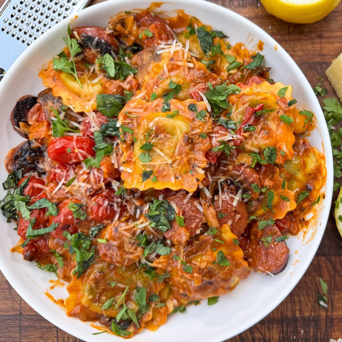 Tuscan Herb Ravioli - Blackstone Products