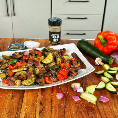 Tuscan Zucchini & Mushroom Medley