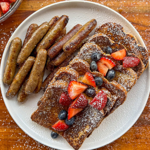Vanilla Ice Cream French Toast