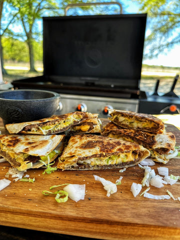 Vegetarian Big Mac Quesadillas