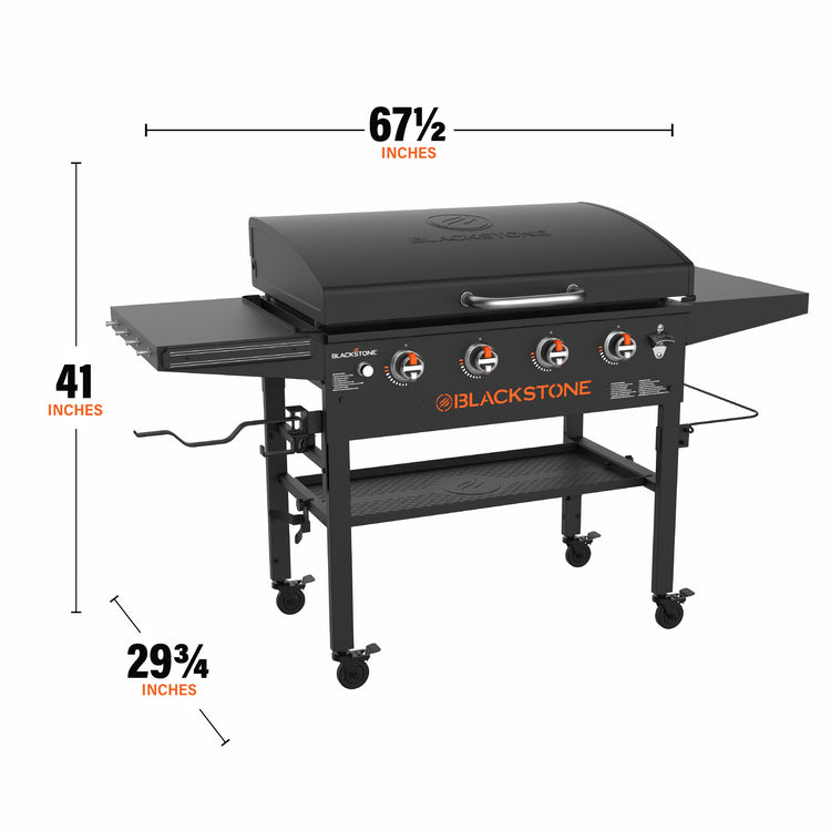 36" Griddle with Hood