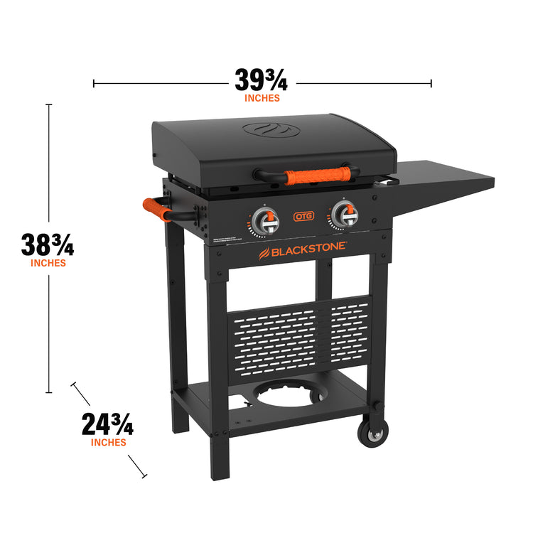 22" Griddle with Hood