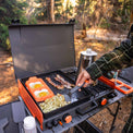 12x14" Camping Griddle with Side Burner - Blackstone Products