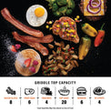 14" Griddle with Side Burner - | Blackstone Products