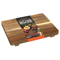 14"x11" Wood Cutting Board W/ Feet - Blackstone Products