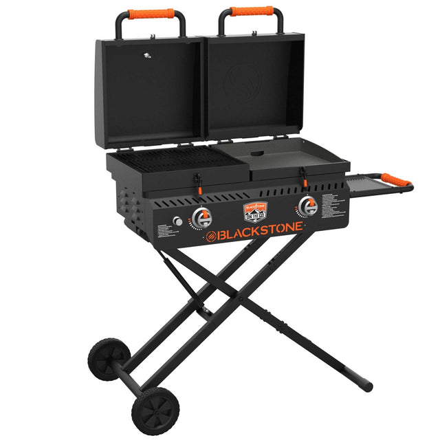 On The Go 17” Griddle & Grill Combo 