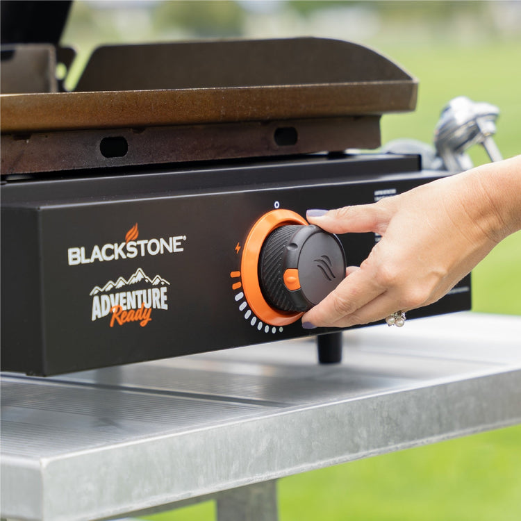 The piezo ignition provides reliable lighting without batteries. 