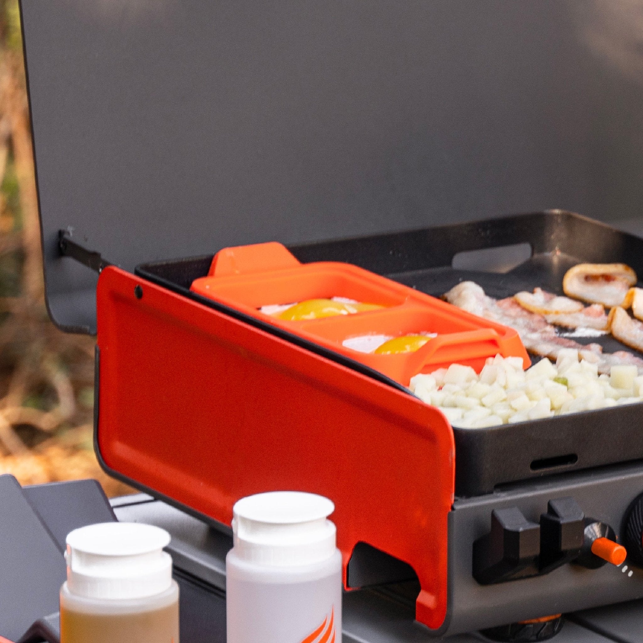 2 - Section Egg Ring Trays (2pk) - Blackstone Products