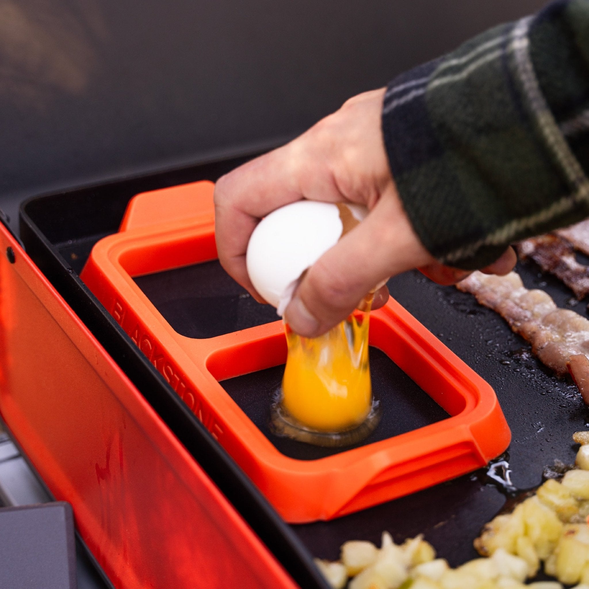 2 - Section Egg Ring Trays (2pk) - Blackstone Products