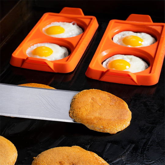 2 Section Egg Ring Trays - Blackstone Products