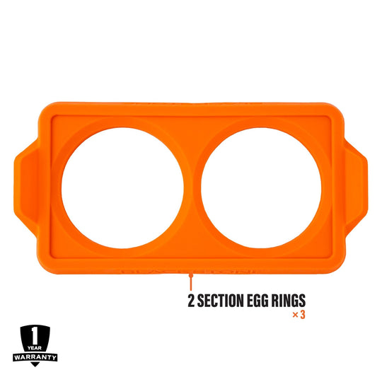 2 Section Egg Ring Trays - Blackstone Products