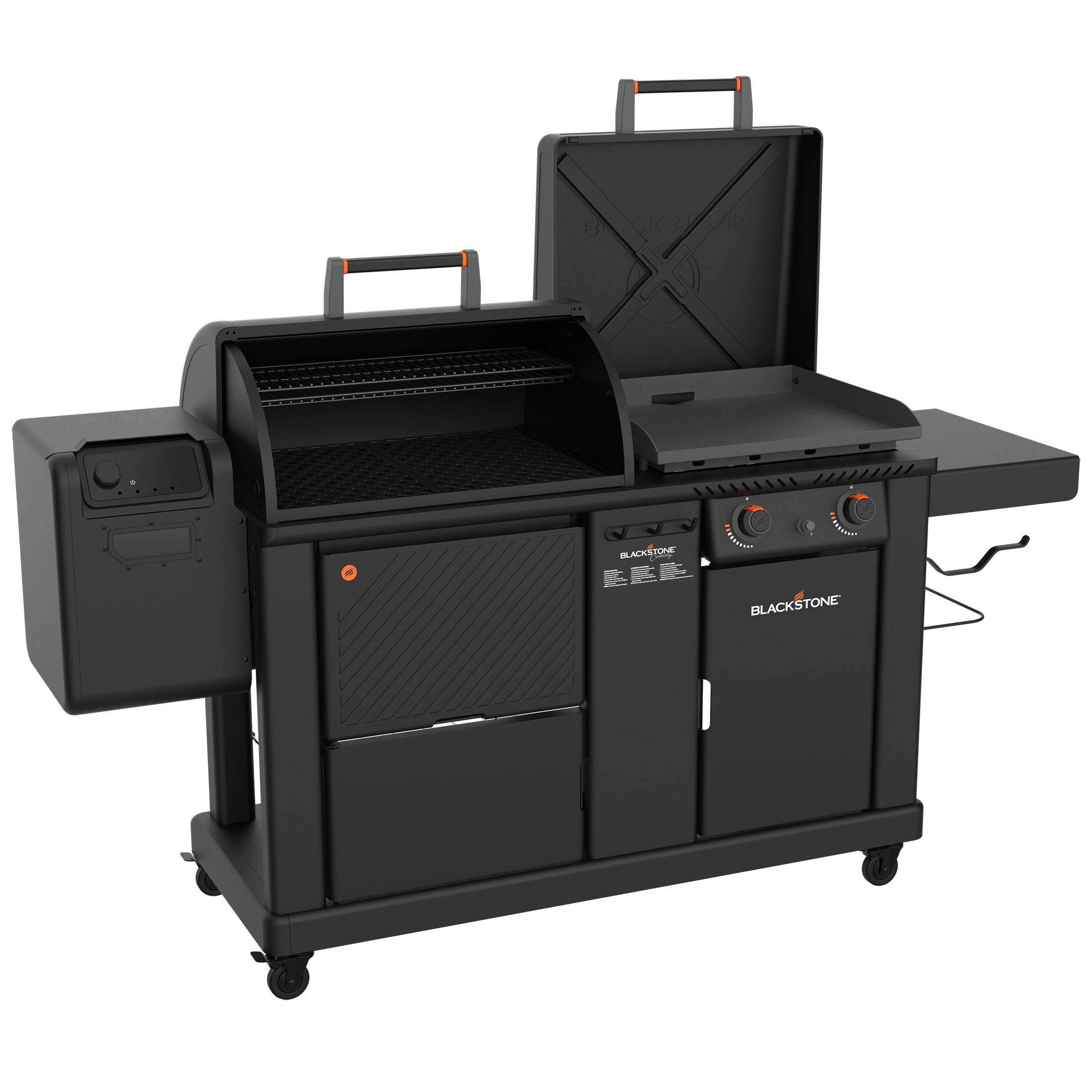 Blackstone Griddle and Pellet Grill Combo