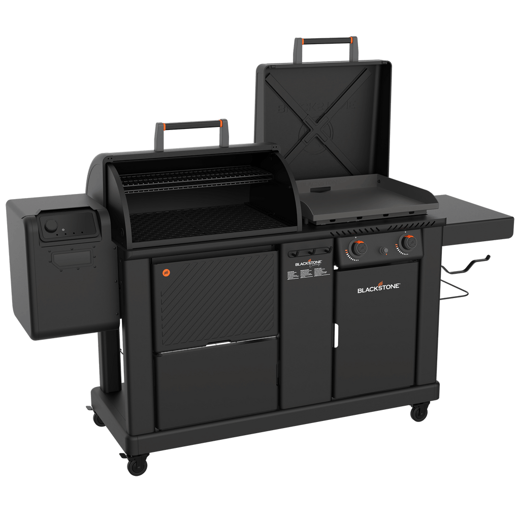 Blackstone Griddle and Pellet Grill Combo