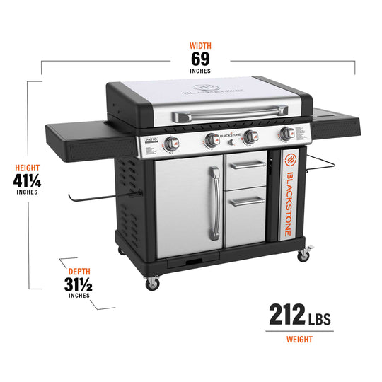 Patio 36” Griddle with Hood