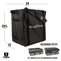 22" Griddle Carry Bag - Covers & Carry Bags | Blackstone Products