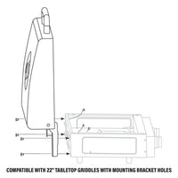 22" Griddle Hood - Blackstone Products