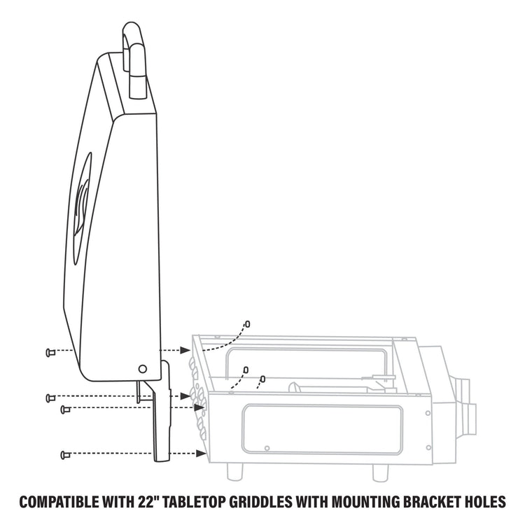 22" Griddle Hood - Blackstone Products