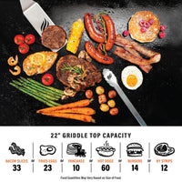 22" Griddle with Flexfold Legs - | Blackstone Products