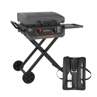 22" Griddle with Flexfold Legs with a free 5 piece toolkit and carry bag. 