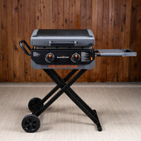 Iron Forged 22" Griddle with Flexfold Legs.