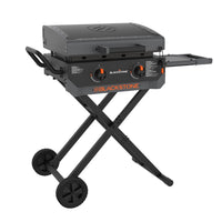 Iron Forged 22" Griddle with Flexfold Legs.
