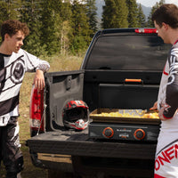 22" Griddle with Hard Cover Bundle - 22" Griddle with Hood | Blackstone Products