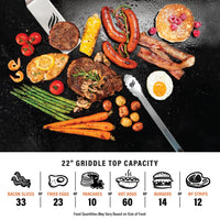 22" Griddle with Hood - | Blackstone Products