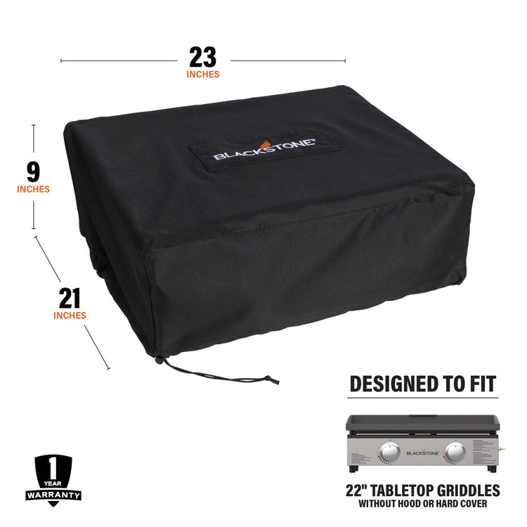 22" Tabletop Griddle Cover - Blackstone Products