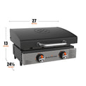 22" Tabletop Griddle with Hood - Blackstone Products