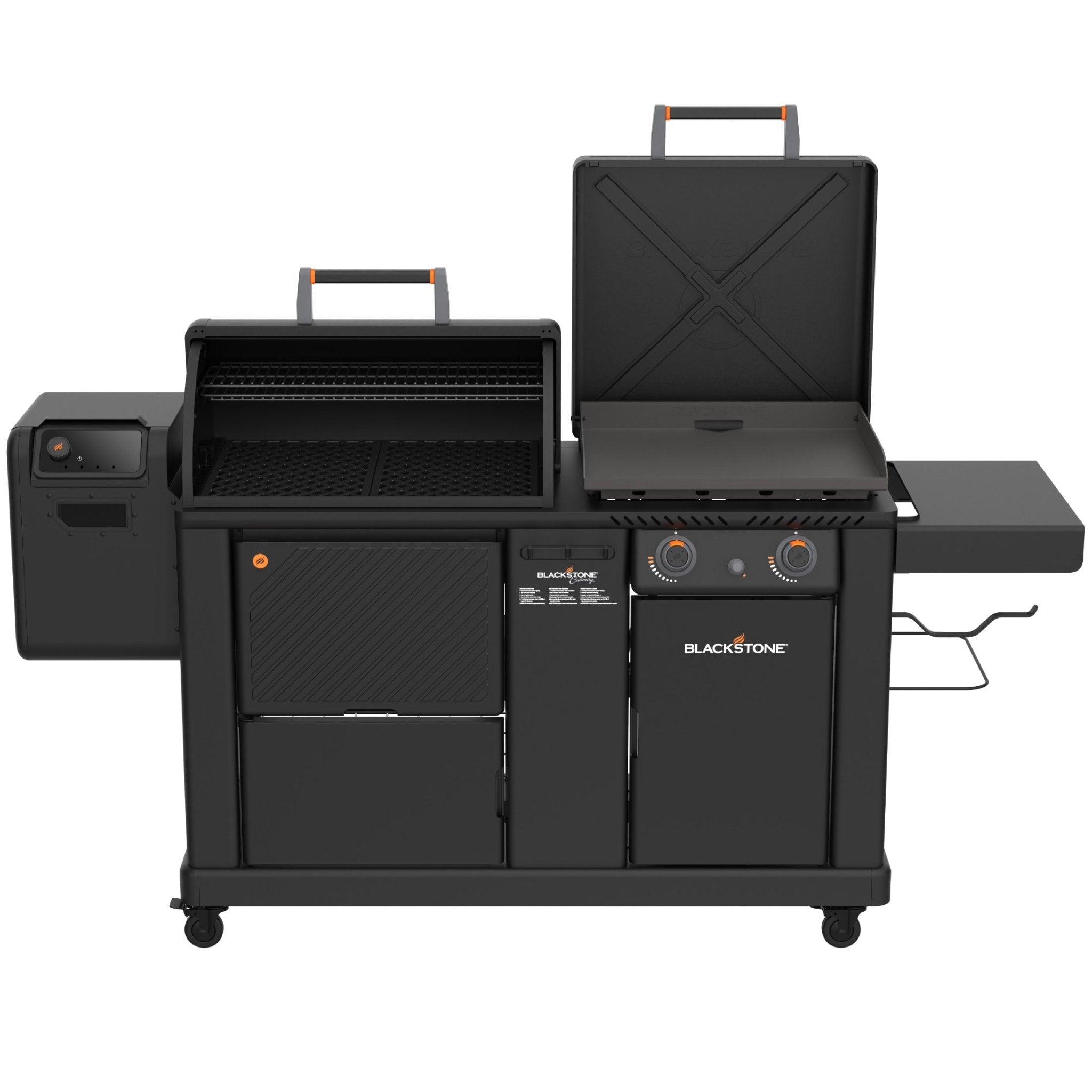 Flat Top Blackstone Grill Rangetop Combo With Deep Fryer 22