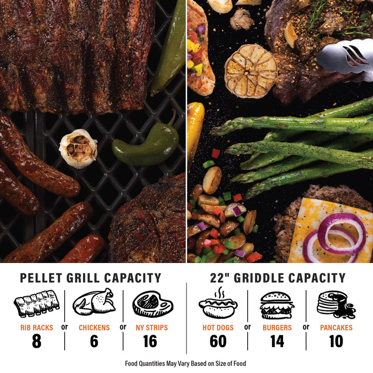 22" XL Griddle Pellet Grill Combo Bundle - | Blackstone Products