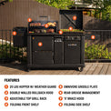 22" XL Griddle Pellet Grill Combo Bundle - | Blackstone Products
