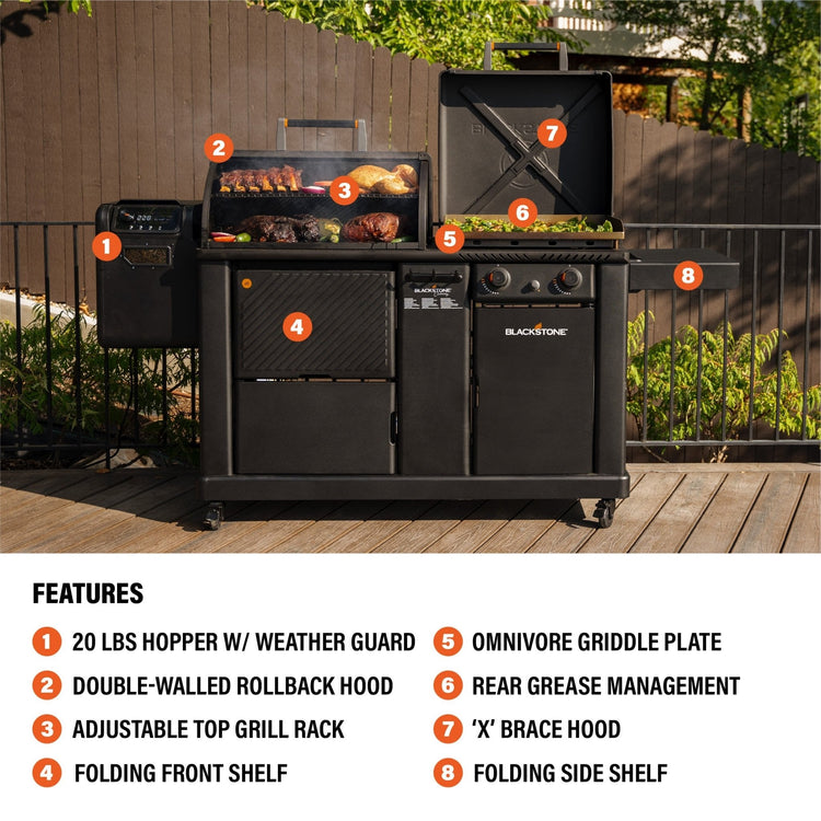 22" XL Griddle Pellet Grill Combo Bundle - | Blackstone Products