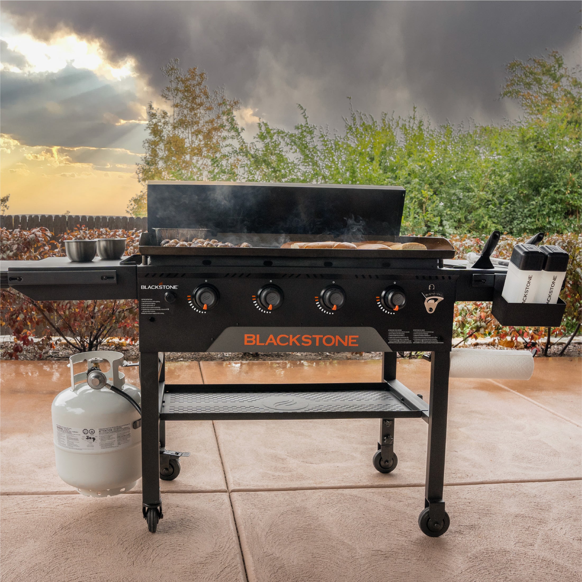 Gas Griddle Blackstone Grill With Top Blackstone 22'' Original