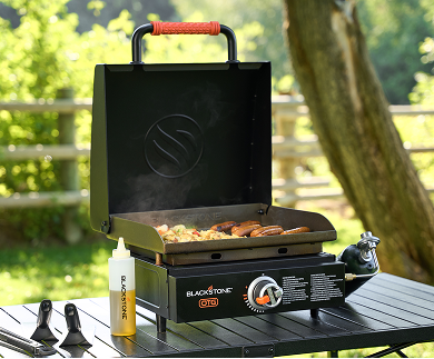 17" Tabletop Griddle with Hood