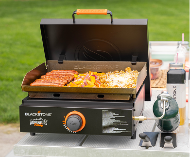 17" Tabletop Griddle with Hard Cover