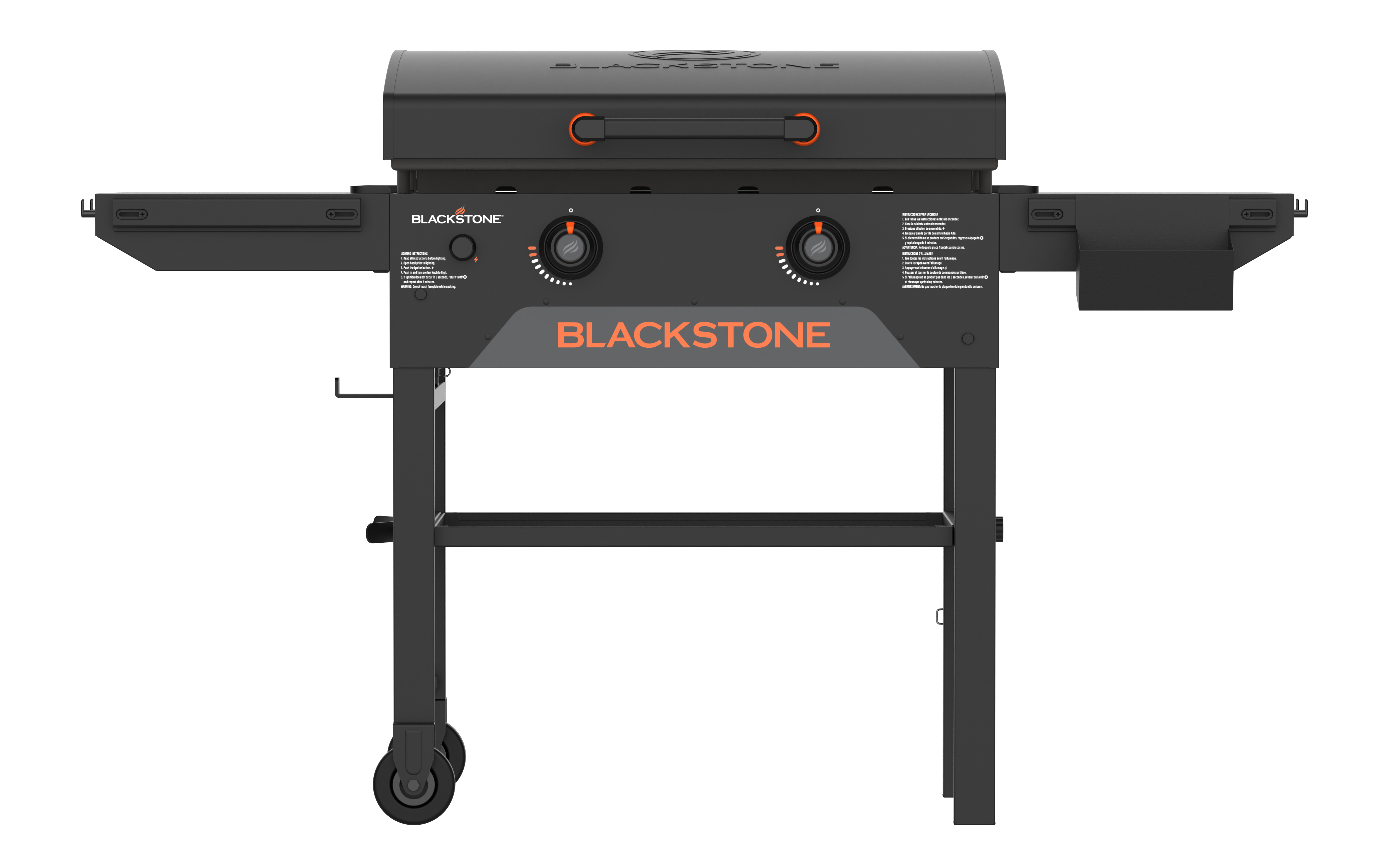 36 Griddle W/Hard Cover & High Shelves – Blackstone Products