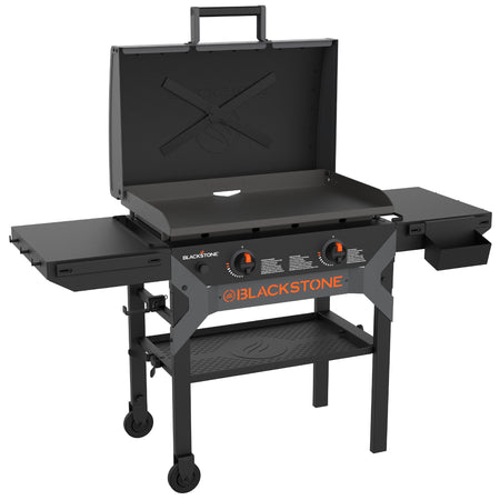 Iron Forged 28" Griddle W/Hood