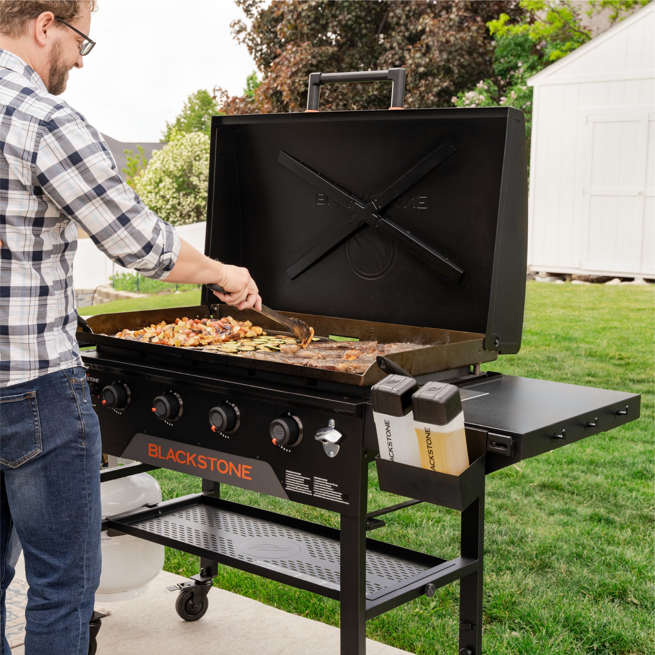 Blackstone griddle grill top best sale