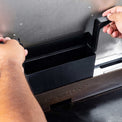 28" Deep Kitchen Griddle in Stainless Steel w/Hood - | Blackstone Products