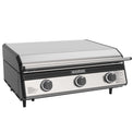 28" Deep Kitchen Griddle in Stainless Steel w/Hood - | Blackstone Products
